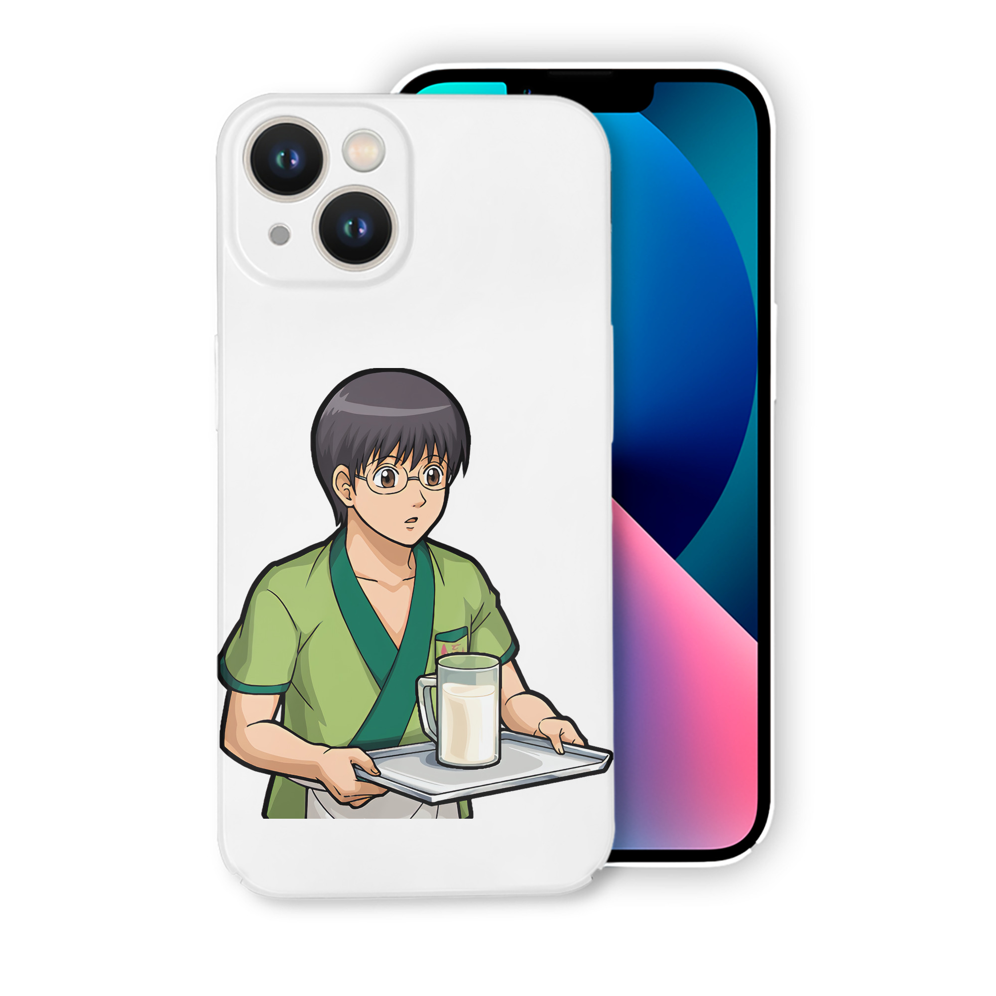 （画像用） ぎんたま 坂田銀時（さかたぎんとき） 神楽 志村新八（しむら しんぱち） GINTAMA Sakata Gintoki Kagura Shimura Shinpachi 【iPhone 14シリーズ対応】ハードケース