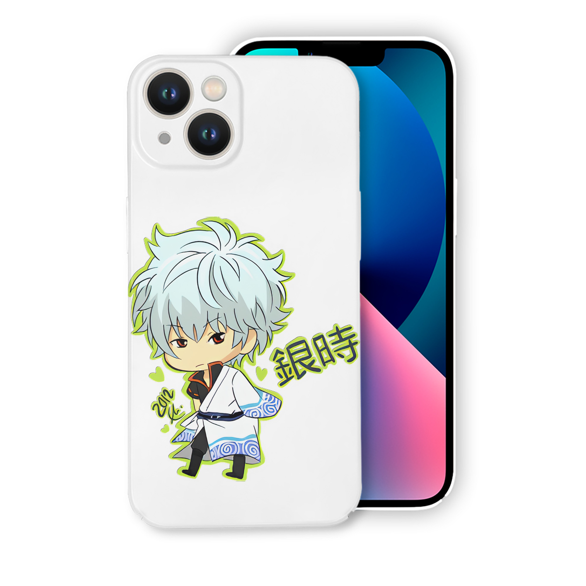 （画像用） ぎんたま 坂田銀時（さかたぎんとき） 神楽 志村新八（しむら しんぱち） GINTAMA Sakata Gintoki Kagura Shimura Shinpachi 【iPhone 14シリーズ対応】ハードケース