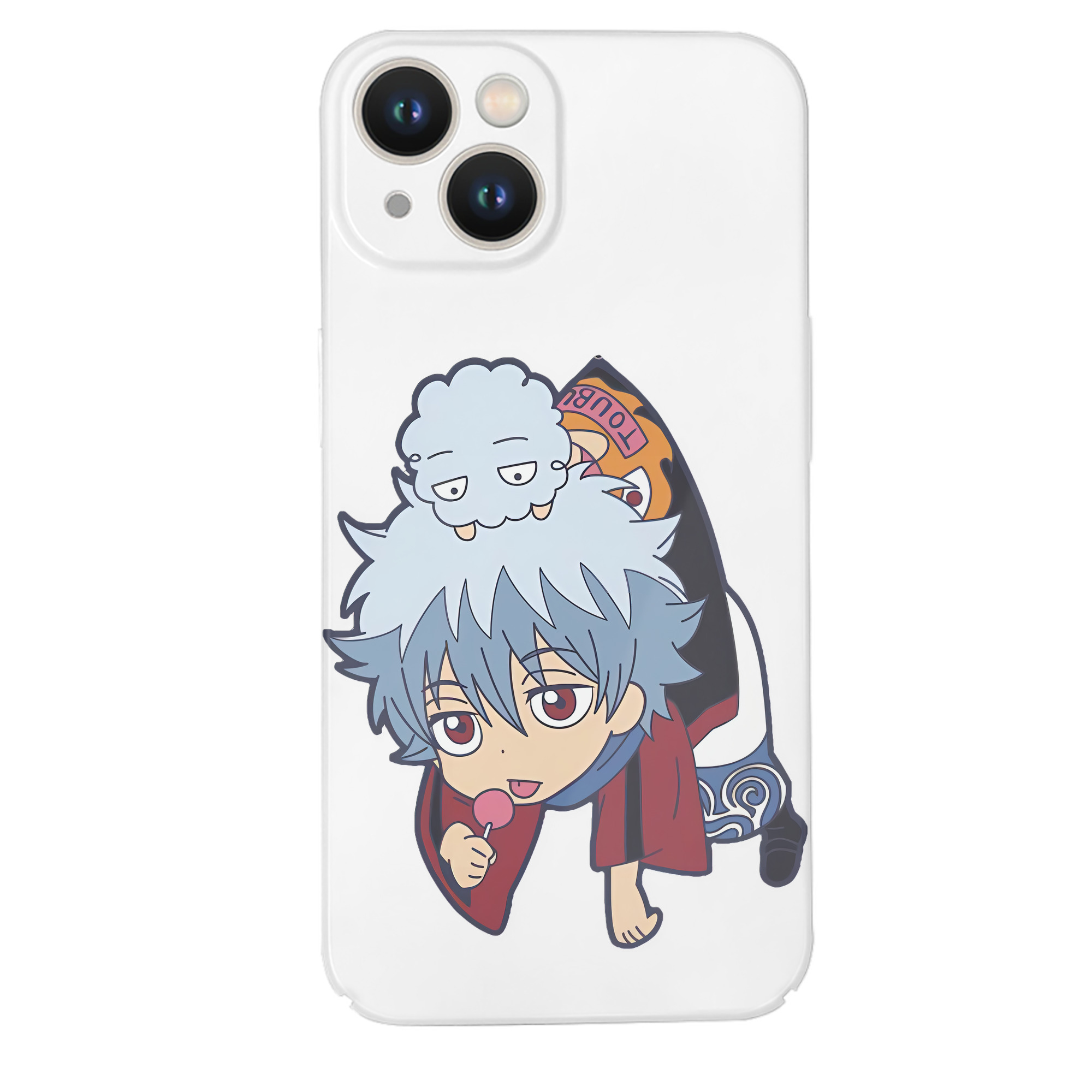 （画像用） ぎんたま 坂田銀時（さかたぎんとき） 神楽 志村新八（しむら しんぱち） GINTAMA Sakata Gintoki Kagura Shimura Shinpachi 【iPhone 14シリーズ対応】ハードケース