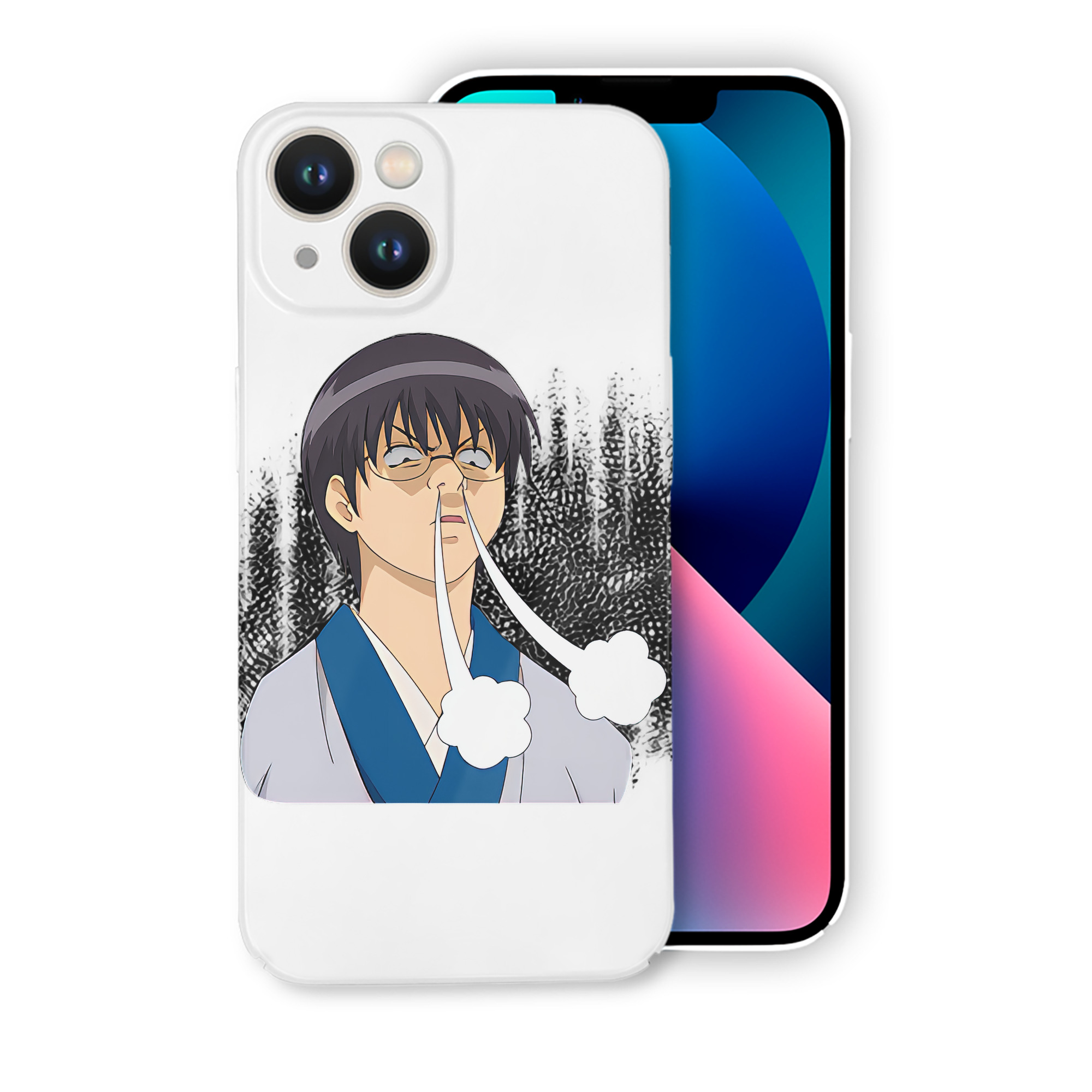 （画像用） ぎんたま 坂田銀時（さかたぎんとき） 神楽 志村新八（しむら しんぱち） GINTAMA Sakata Gintoki Kagura Shimura Shinpachi 【iPhone 14シリーズ対応】ハードケース