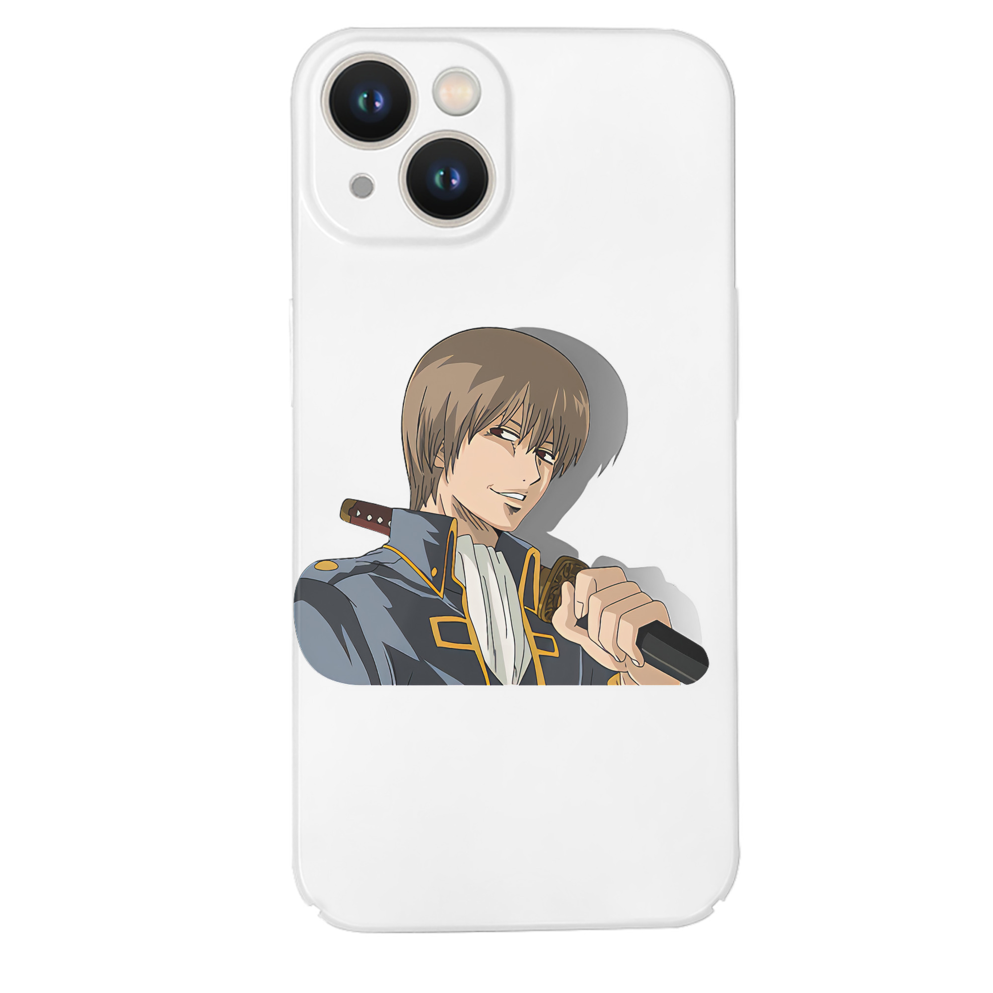 （画像用） ぎんたま 坂田銀時（さかたぎんとき） 神楽 志村新八（しむら しんぱち） GINTAMA Sakata Gintoki Kagura Shimura Shinpachi 【iPhone 14シリーズ対応】ハードケース