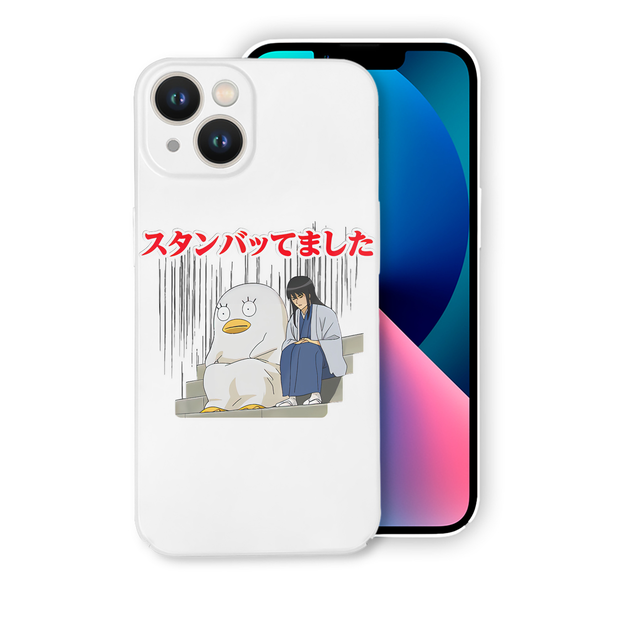 （画像用） ぎんたま 坂田銀時（さかたぎんとき） 神楽 志村新八（しむら しんぱち） GINTAMA Sakata Gintoki Kagura Shimura Shinpachi 【iPhone 14シリーズ対応】ハードケース