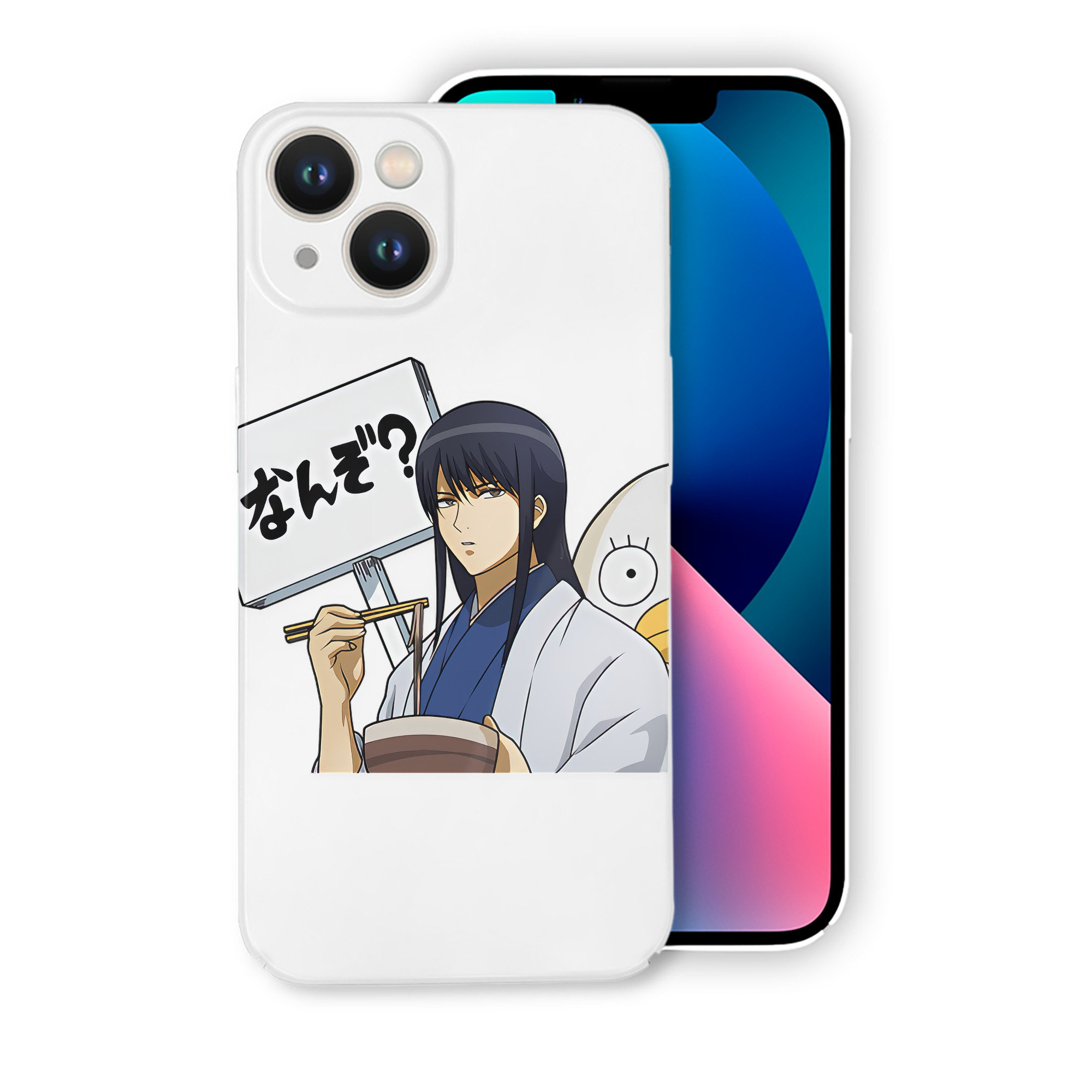 （画像用） ぎんたま 坂田銀時（さかたぎんとき） 神楽 志村新八（しむら しんぱち） GINTAMA Sakata Gintoki Kagura Shimura Shinpachi 【iPhone 14シリーズ対応】ハードケース