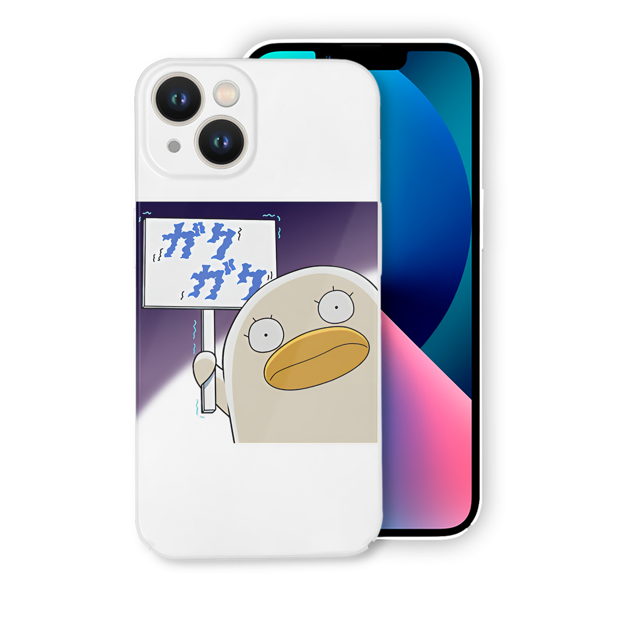 （画像用） ぎんたま 坂田銀時（さかたぎんとき） 神楽 志村新八（しむら しんぱち） GINTAMA Sakata Gintoki Kagura Shimura Shinpachi 【iPhone 14シリーズ対応】ハードケース