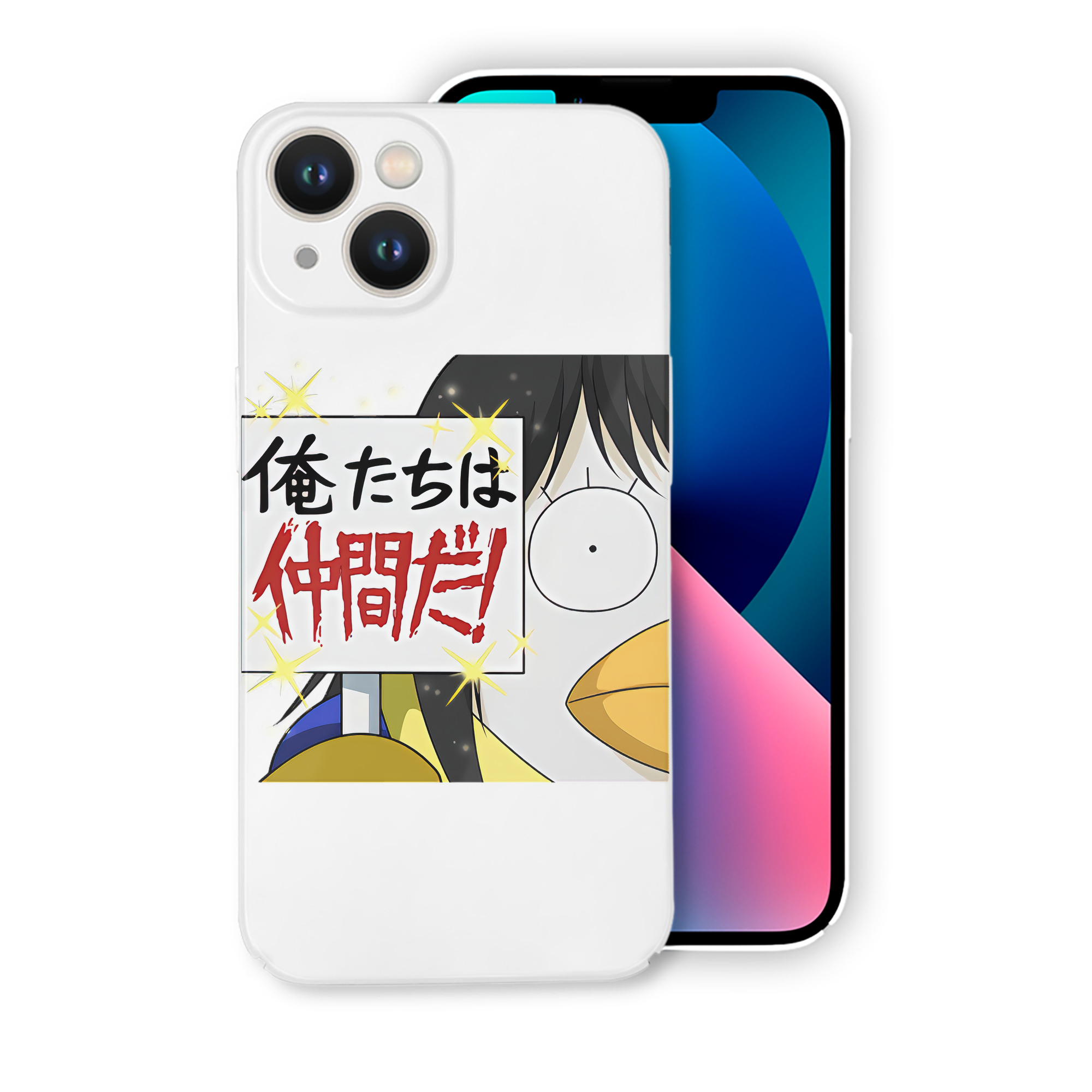 （画像用） ぎんたま 坂田銀時（さかたぎんとき） 神楽 志村新八（しむら しんぱち） GINTAMA Sakata Gintoki Kagura Shimura Shinpachi 【iPhone 14シリーズ対応】ハードケース