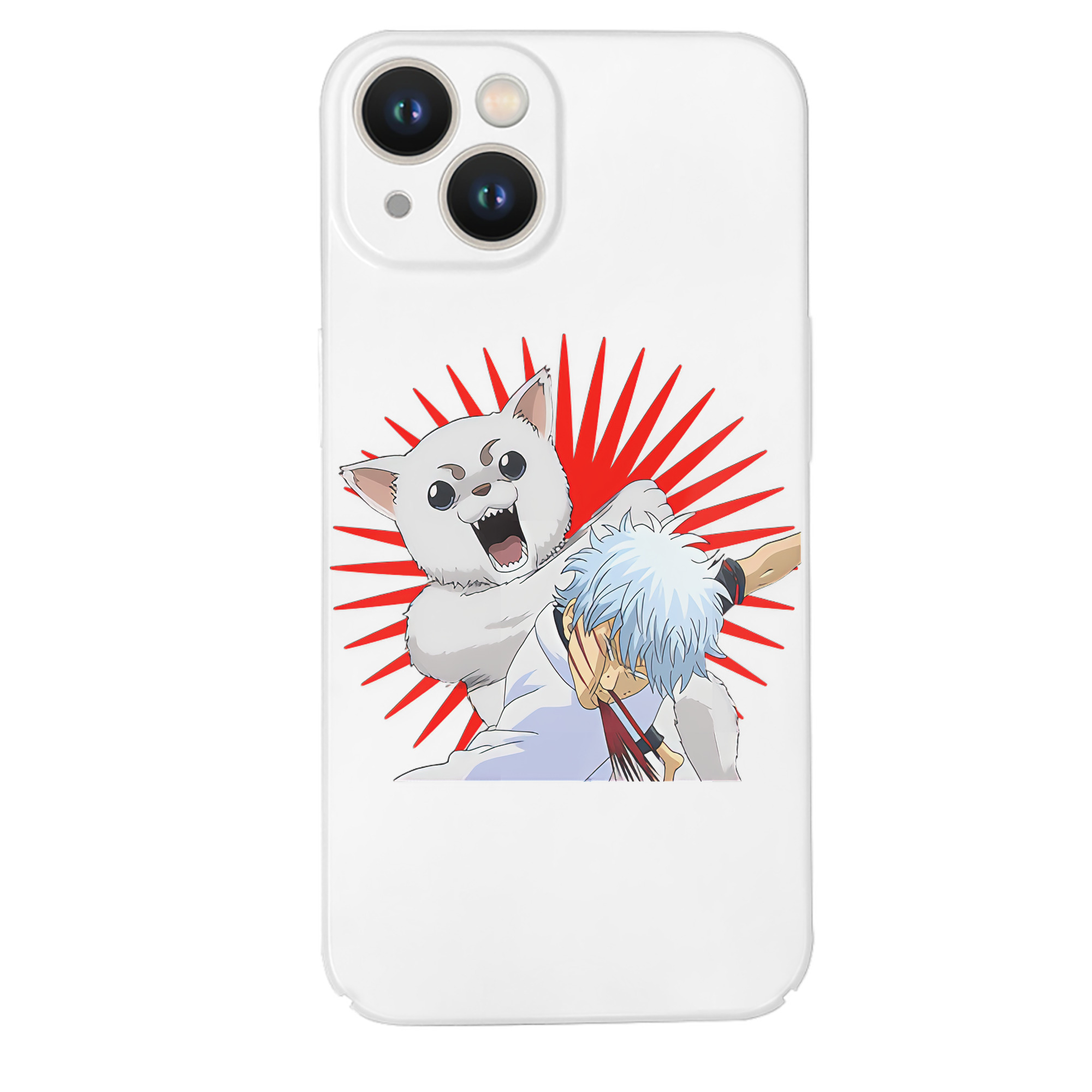 （画像用） ぎんたま 坂田銀時（さかたぎんとき） 神楽 志村新八（しむら しんぱち） GINTAMA Sakata Gintoki Kagura Shimura Shinpachi 【iPhone 14シリーズ対応】ハードケース