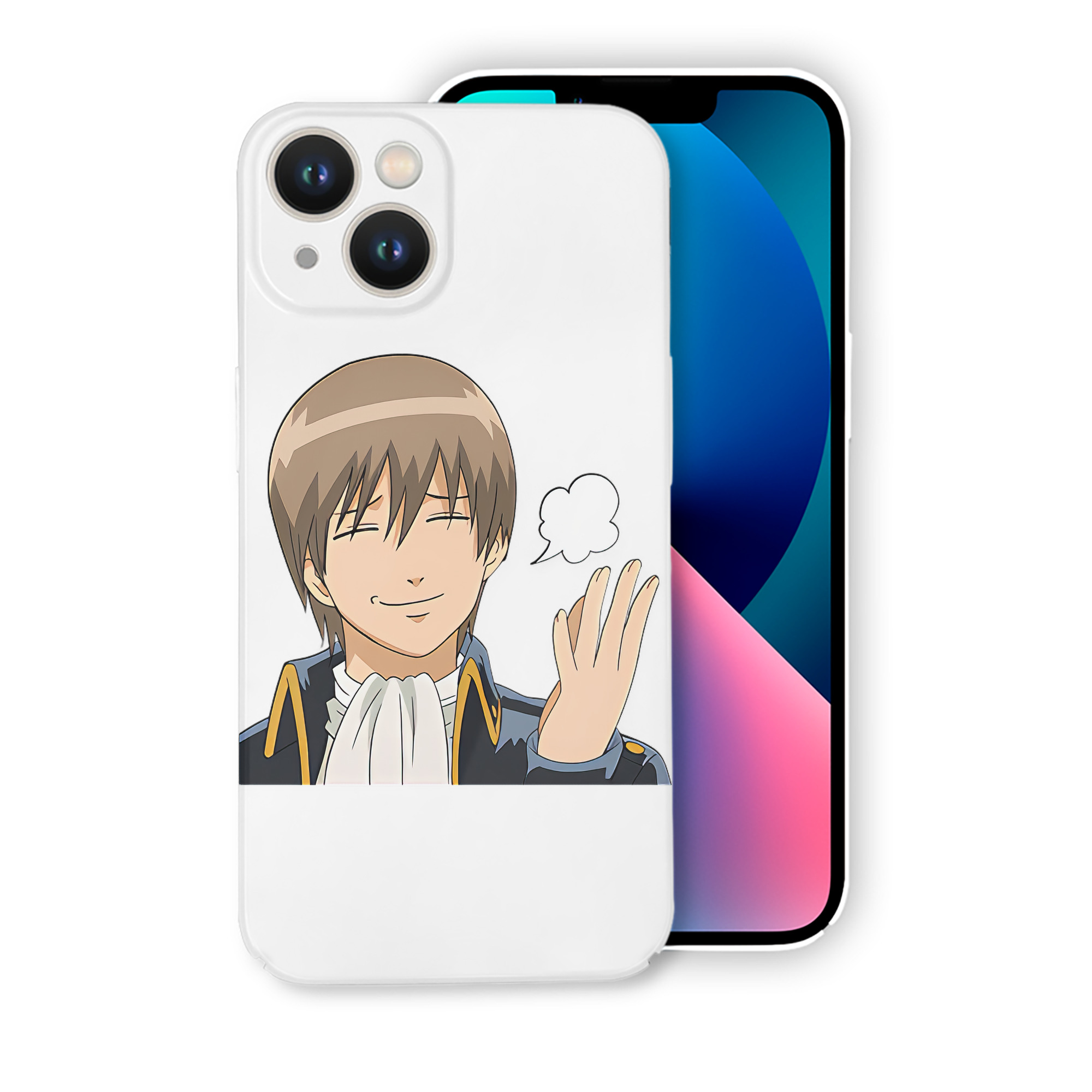 （画像用） ぎんたま 坂田銀時（さかたぎんとき） 神楽 志村新八（しむら しんぱち） GINTAMA Sakata Gintoki Kagura Shimura Shinpachi 【iPhone 14シリーズ対応】ハードケース