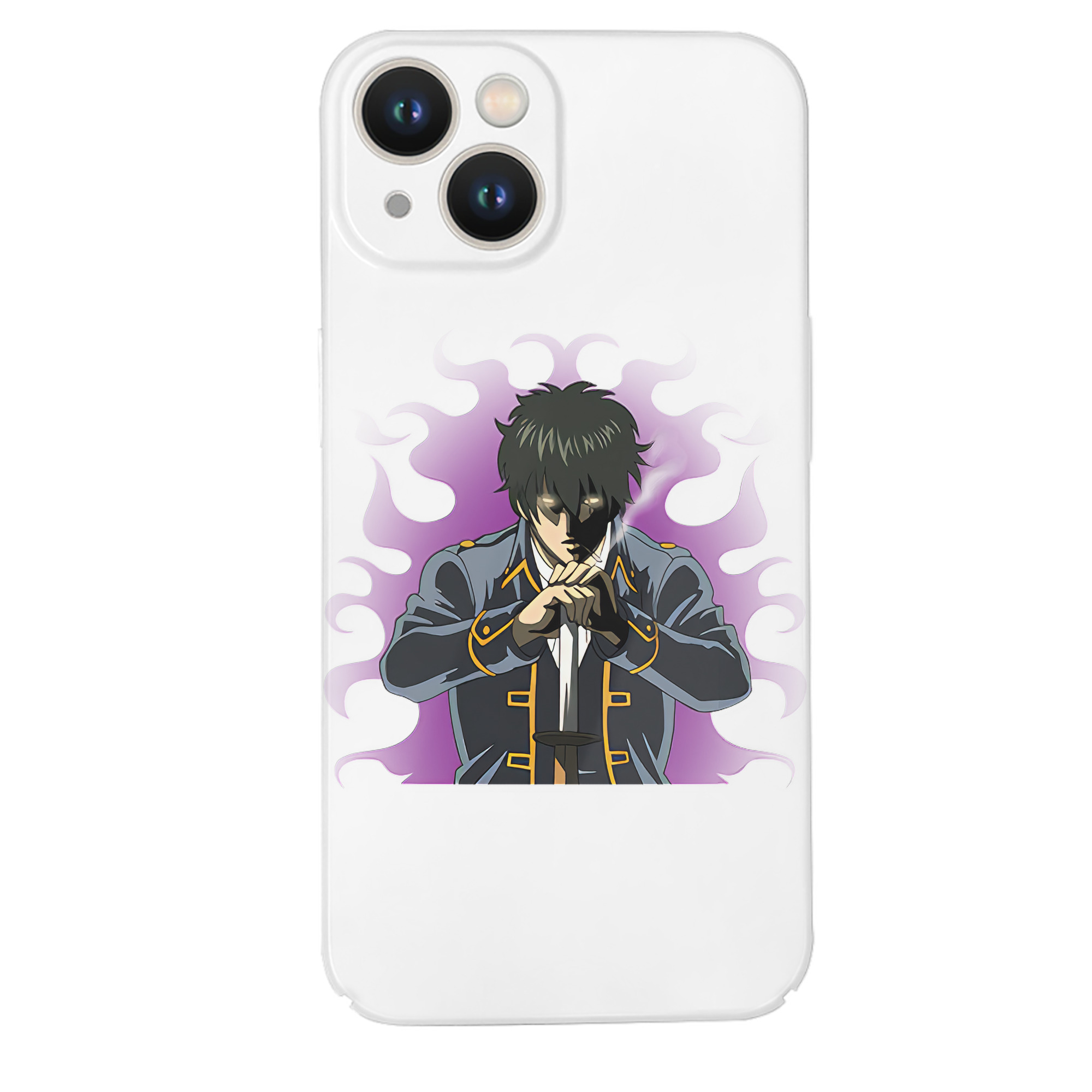 （画像用） ぎんたま 坂田銀時（さかたぎんとき） 神楽 志村新八（しむら しんぱち） GINTAMA Sakata Gintoki Kagura Shimura Shinpachi 【iPhone 14シリーズ対応】ハードケース