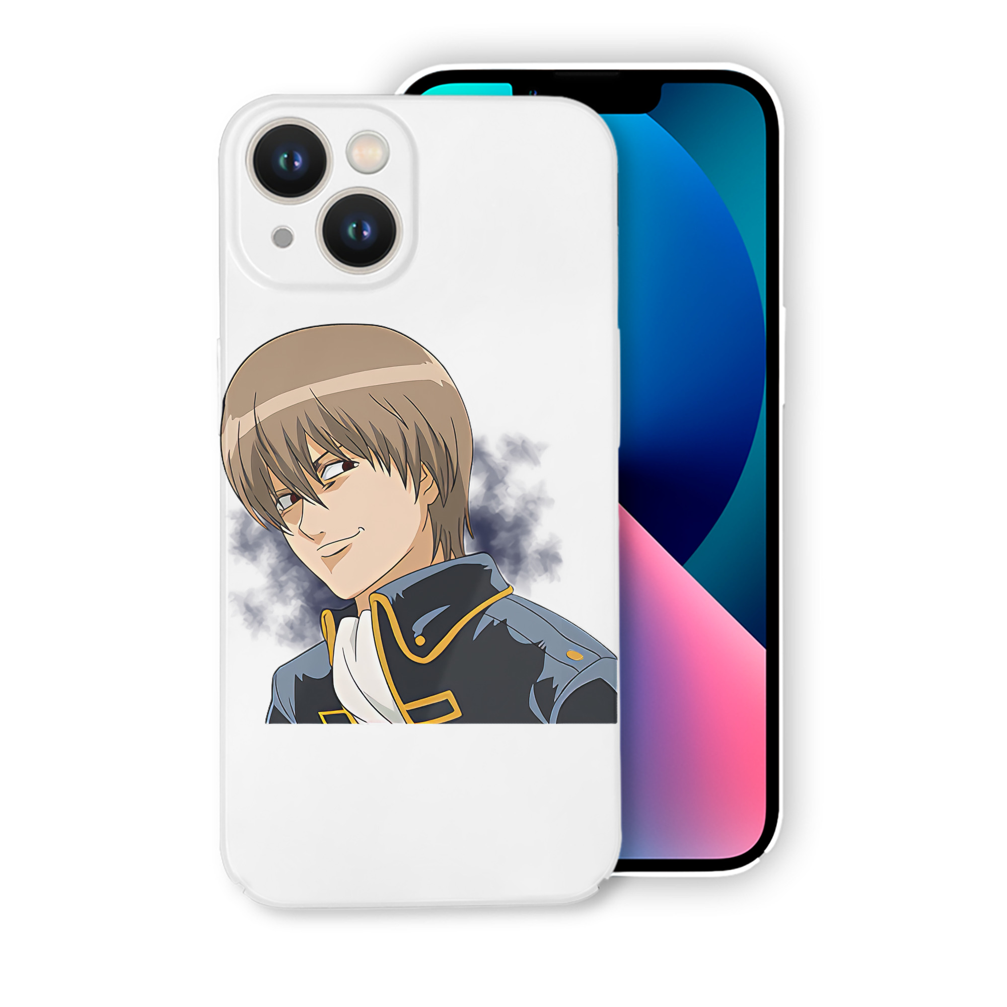 （画像用） ぎんたま 坂田銀時（さかたぎんとき） 神楽 志村新八（しむら しんぱち） GINTAMA Sakata Gintoki Kagura Shimura Shinpachi 【iPhone 14シリーズ対応】ハードケース