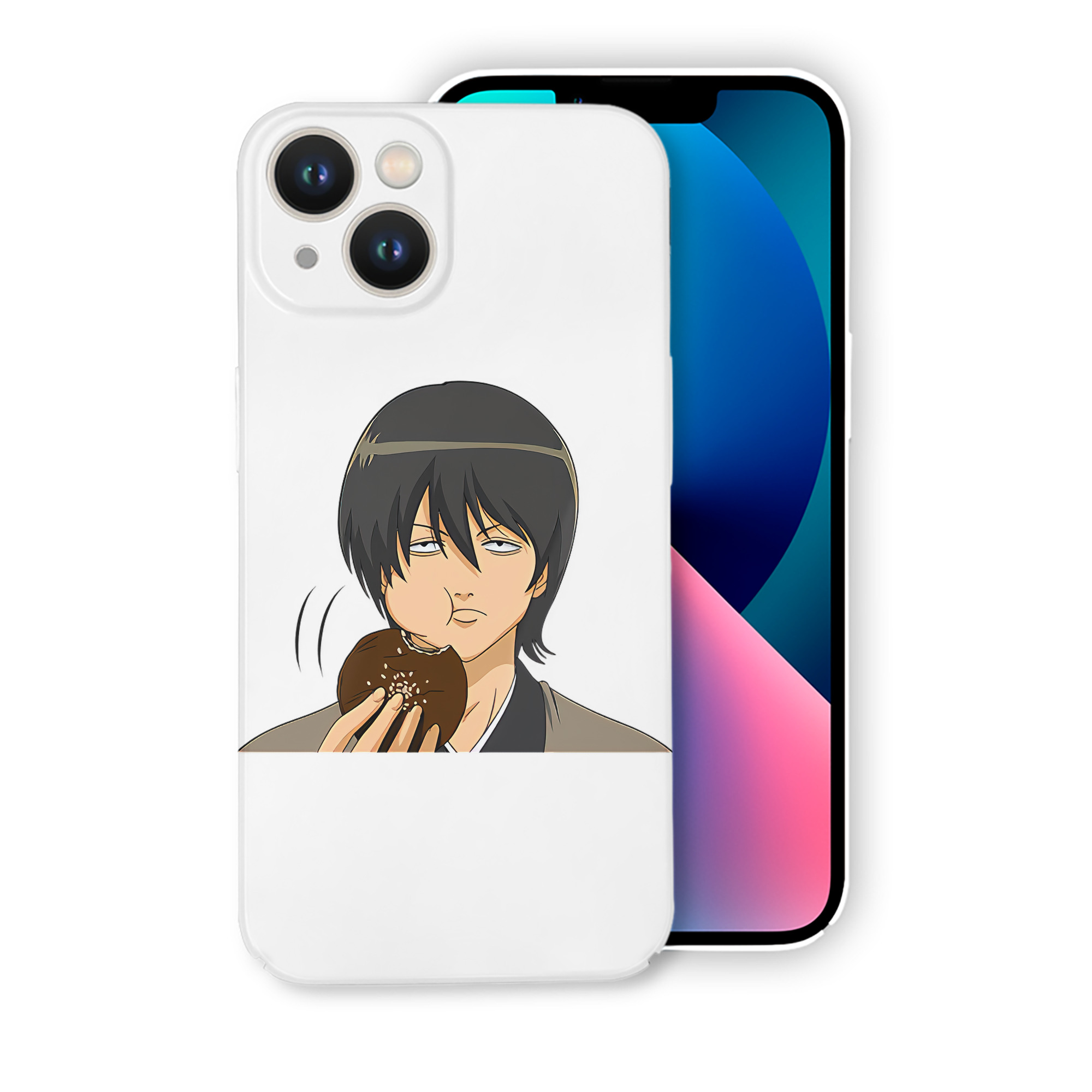 （画像用） ぎんたま 坂田銀時（さかたぎんとき） 神楽 志村新八（しむら しんぱち） GINTAMA Sakata Gintoki Kagura Shimura Shinpachi 【iPhone 14シリーズ対応】ハードケース