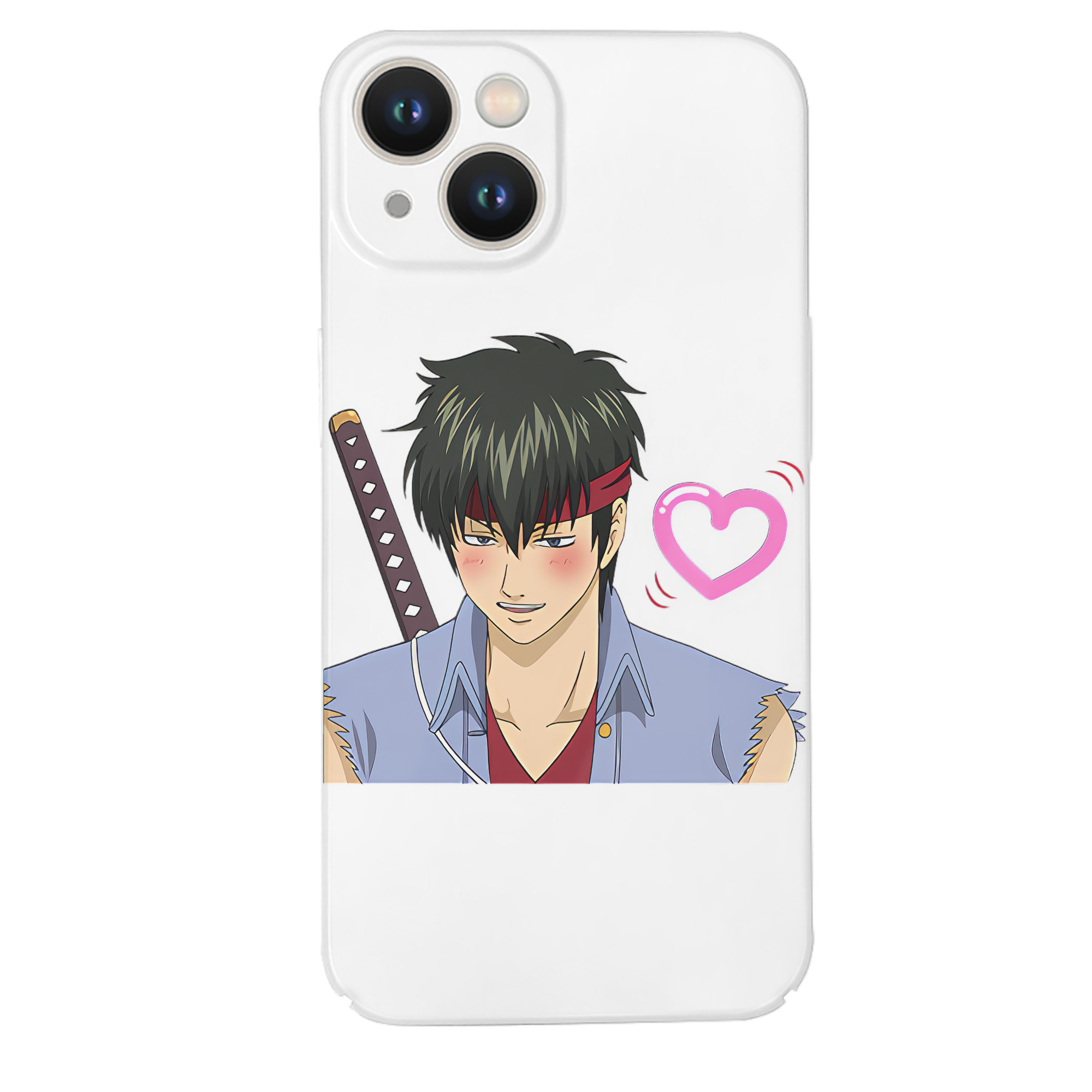 （画像用） ぎんたま 坂田銀時（さかたぎんとき） 神楽 志村新八（しむら しんぱち） GINTAMA Sakata Gintoki Kagura Shimura Shinpachi 【iPhone 14シリーズ対応】ハードケース