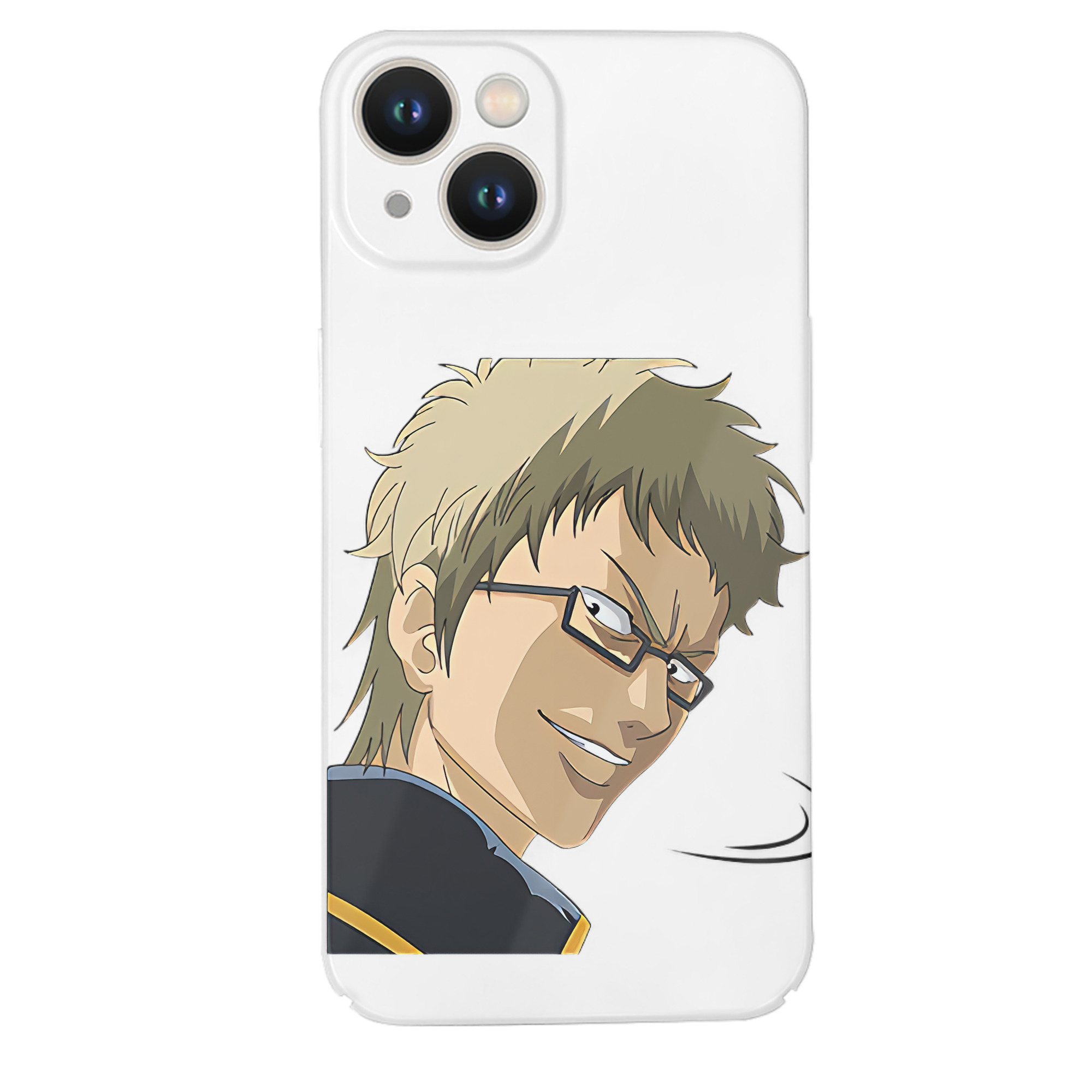 （画像用） ぎんたま 坂田銀時（さかたぎんとき） 神楽 志村新八（しむら しんぱち） GINTAMA Sakata Gintoki Kagura Shimura Shinpachi 【iPhone 14シリーズ対応】ハードケース