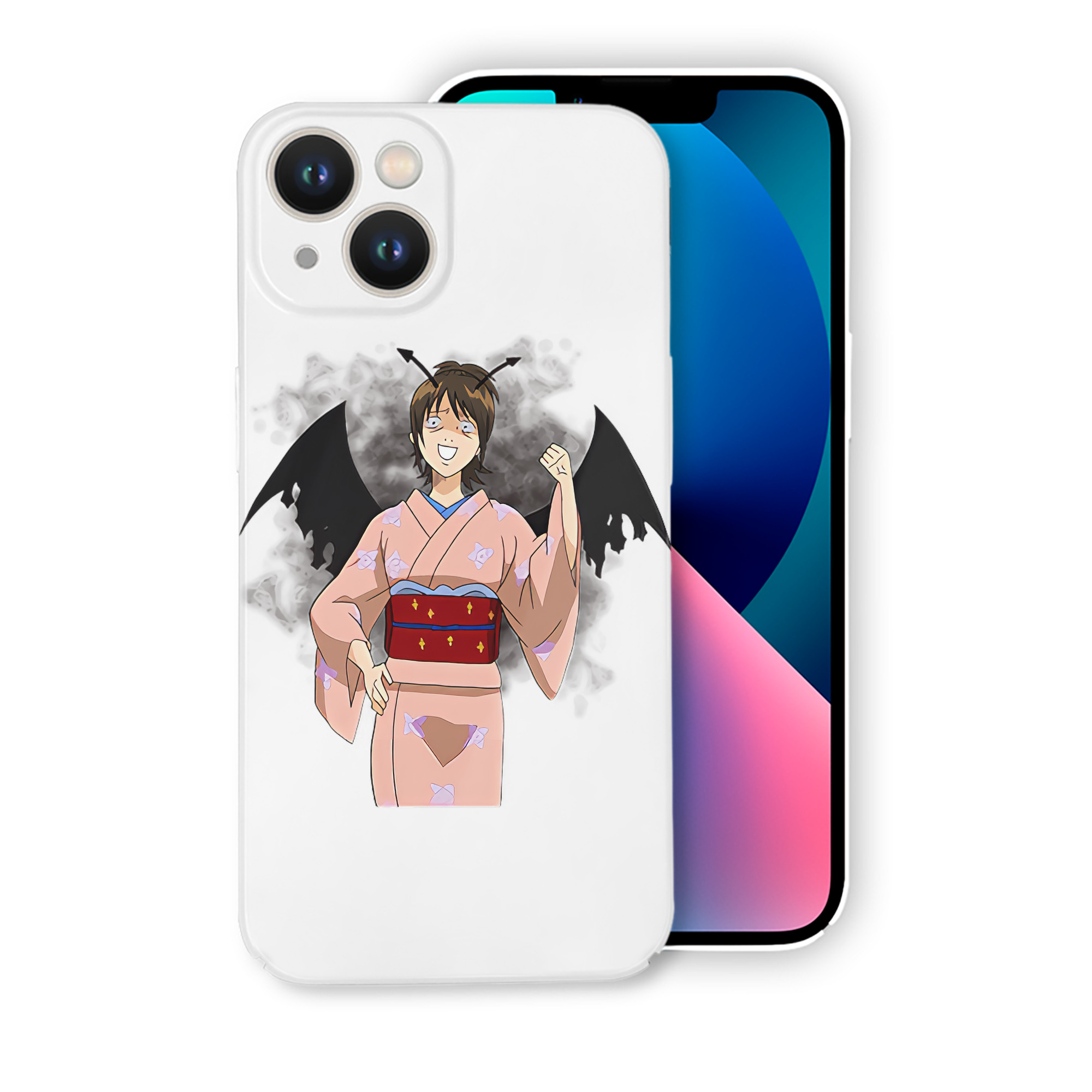 （画像用） ぎんたま 坂田銀時（さかたぎんとき） 神楽 志村新八（しむら しんぱち） GINTAMA Sakata Gintoki Kagura Shimura Shinpachi 【iPhone 14シリーズ対応】ハードケース