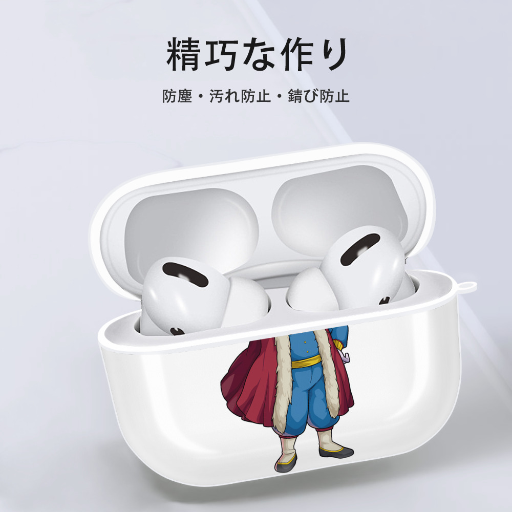ぎんたま 坂田銀時（さかたぎんとき） 神楽 志村新八（しむら しんぱち） GINTAMA Sakata Gintoki Kagura Shimura Shinpachi 【AirPods Pro用】ハードシェル保護ケース 耐衝撃・防指紋・カラビナ付き商品仕様