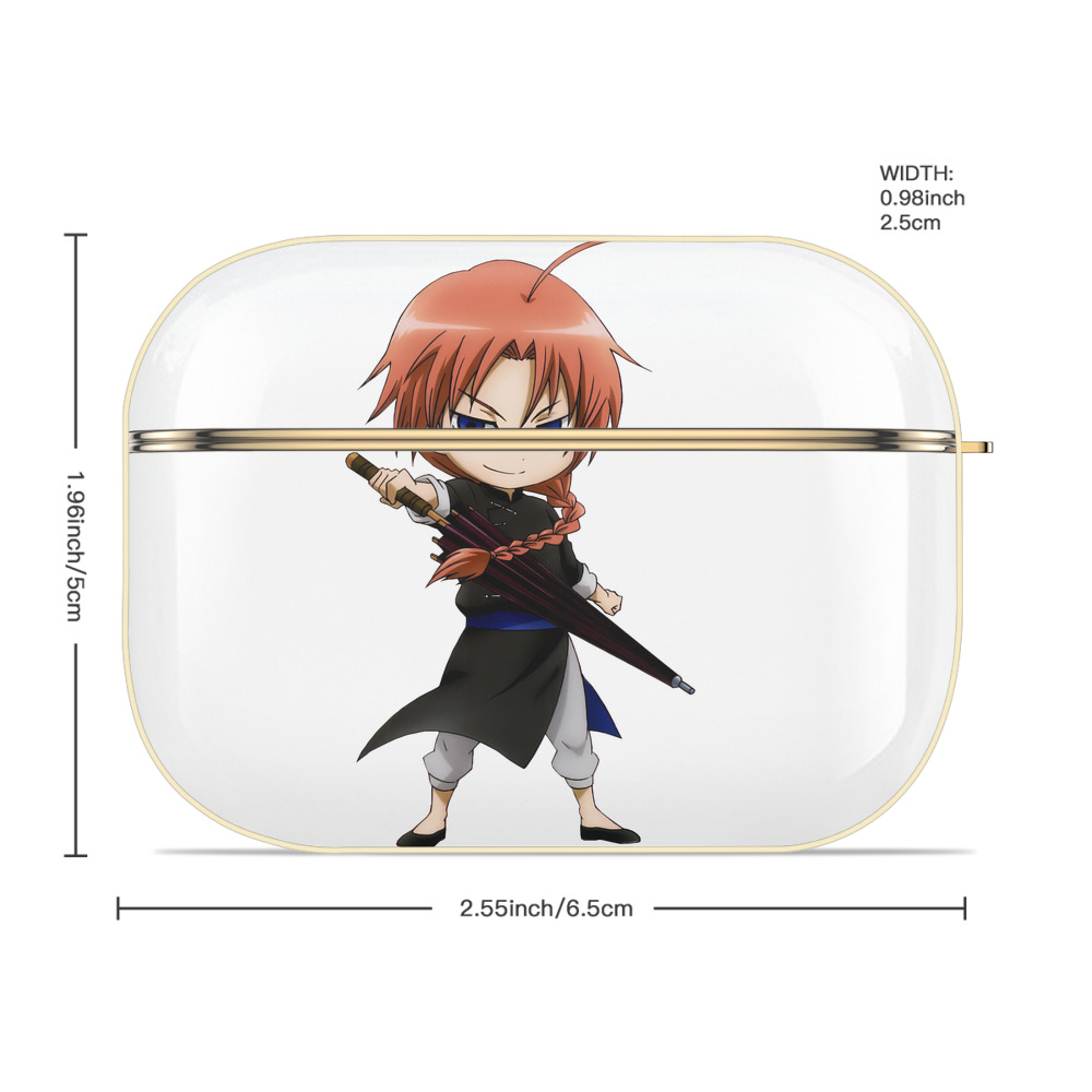 ぎんたま 坂田銀時（さかたぎんとき） 神楽 志村新八（しむら しんぱち） GINTAMA Sakata Gintoki Kagura Shimura Shinpachi 【AirPods Pro用】ハードシェル保護ケース｜耐衝撃・防指紋・カラビナ付き商品仕様