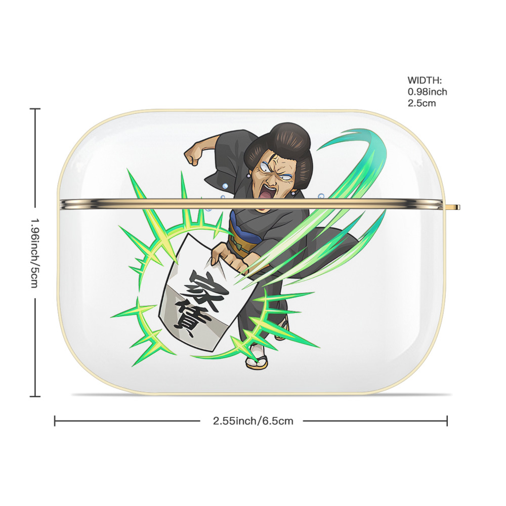 ぎんたま 坂田銀時（さかたぎんとき） 神楽 志村新八（しむら しんぱち） GINTAMA Sakata Gintoki Kagura Shimura Shinpachi 【AirPods Pro用】ハードシェル保護ケース｜耐衝撃・防指紋・カラビナ付き商品仕様