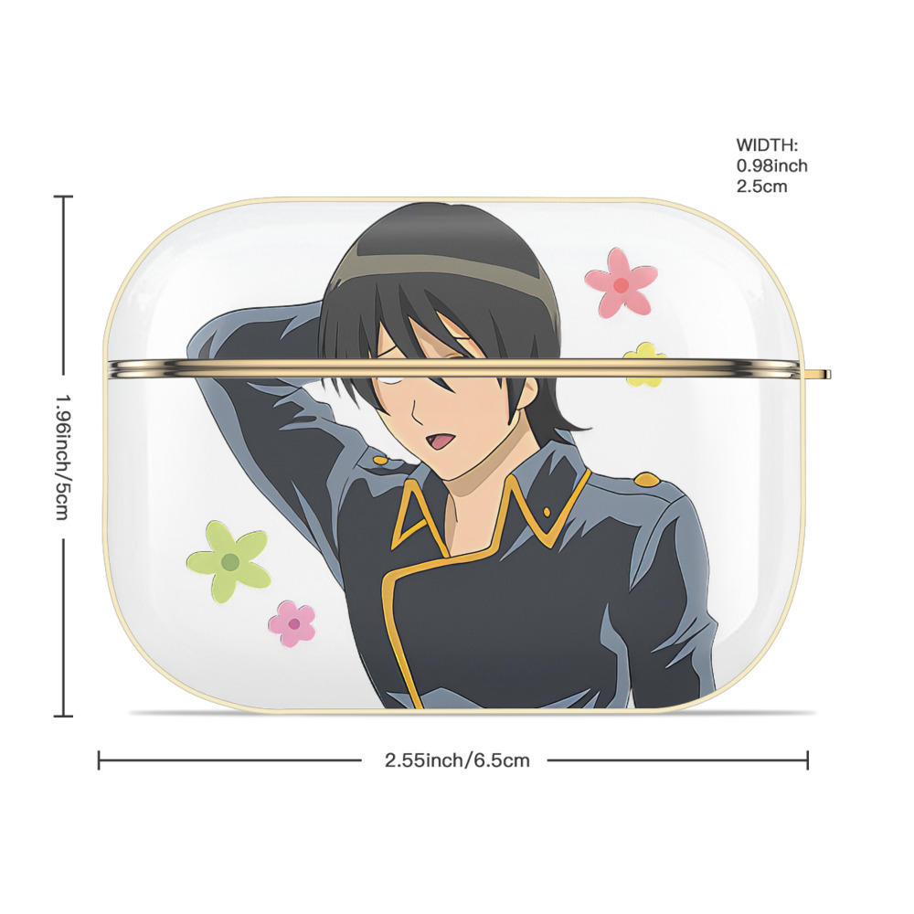 ぎんたま 坂田銀時（さかたぎんとき） 神楽 志村新八（しむら しんぱち） GINTAMA Sakata Gintoki Kagura Shimura Shinpachi 【AirPods Pro用】ハードシェル保護ケース｜耐衝撃・防指紋・カラビナ付き商品仕様