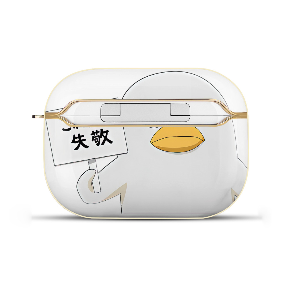 （画像用） ぎんたま 坂田銀時（さかたぎんとき） 神楽 志村新八（しむら しんぱち） GINTAMA Sakata Gintoki Kagura Shimura Shinpachi 【AirPods Pro用】ハードシェル保護ケース｜耐衝撃・防指紋・カラビナ付き商品仕様