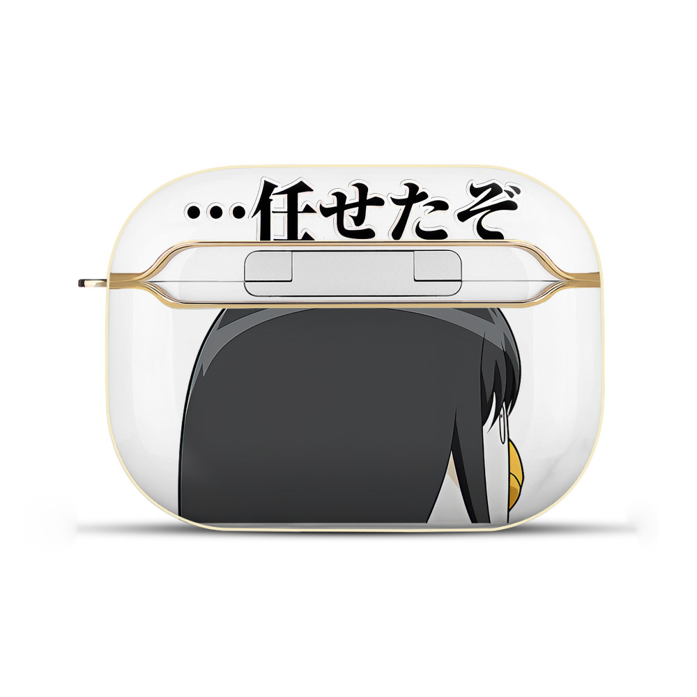 （画像用） ぎんたま 坂田銀時（さかたぎんとき） 神楽 志村新八（しむら しんぱち） GINTAMA Sakata Gintoki Kagura Shimura Shinpachi 【AirPods Pro用】ハードシェル保護ケース｜耐衝撃・防指紋・カラビナ付き商品仕様