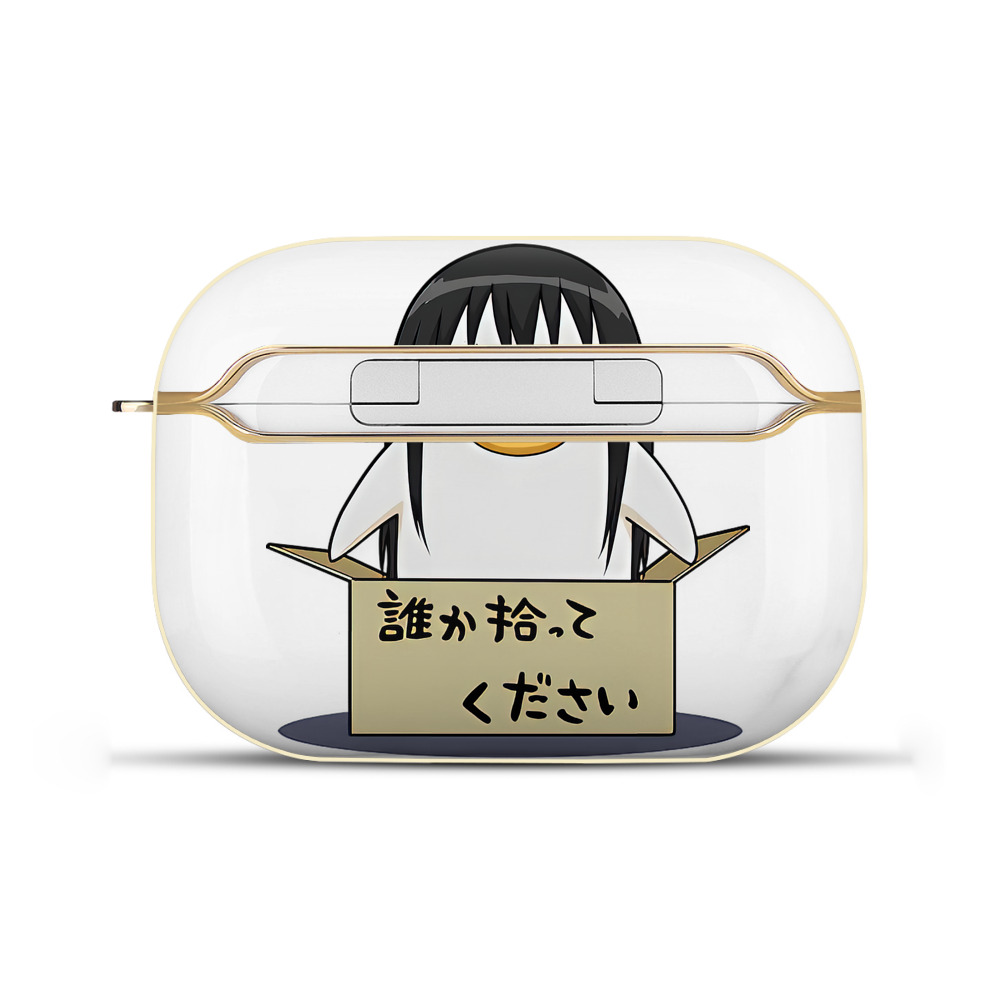 （画像用） ぎんたま 坂田銀時（さかたぎんとき） 神楽 志村新八（しむら しんぱち） GINTAMA Sakata Gintoki Kagura Shimura Shinpachi 【AirPods Pro用】ハードシェル保護ケース｜耐衝撃・防指紋・カラビナ付き商品仕様