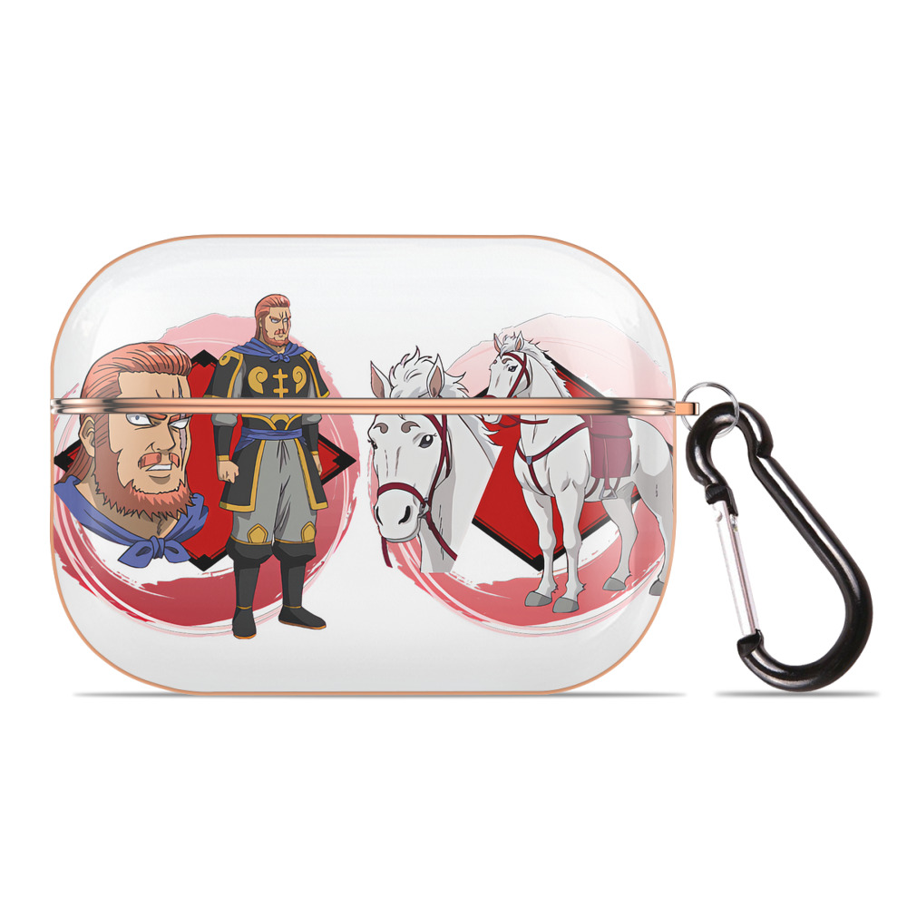 （画像用） ぎんたま 坂田銀時（さかたぎんとき） 神楽 志村新八（しむら しんぱち） GINTAMA Sakata Gintoki Kagura Shimura Shinpachi 【AirPods Pro用】ハードシェル保護ケース｜耐衝撃・防指紋・カラビナ付き商品仕様