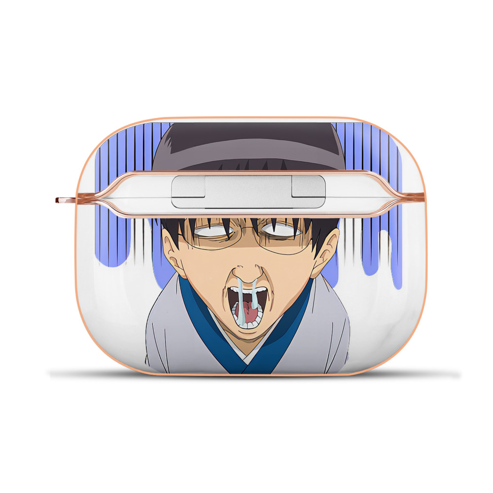 （画像用） ぎんたま 坂田銀時（さかたぎんとき） 神楽 志村新八（しむら しんぱち） GINTAMA Sakata Gintoki Kagura Shimura Shinpachi 【AirPods Pro用】ハードシェル保護ケース｜耐衝撃・防指紋・カラビナ付き商品仕様