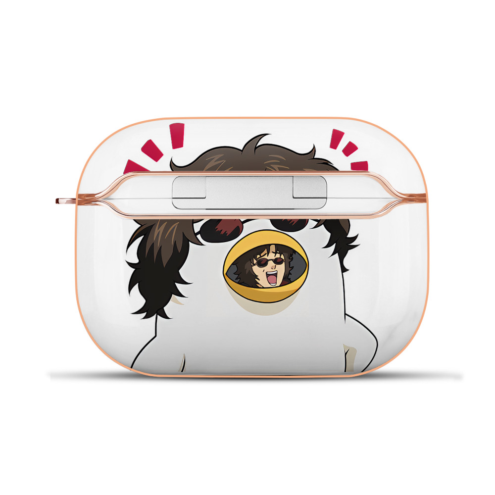 （画像用） ぎんたま 坂田銀時（さかたぎんとき） 神楽 志村新八（しむら しんぱち） GINTAMA Sakata Gintoki Kagura Shimura Shinpachi 【AirPods Pro用】ハードシェル保護ケース｜耐衝撃・防指紋・カラビナ付き商品仕様