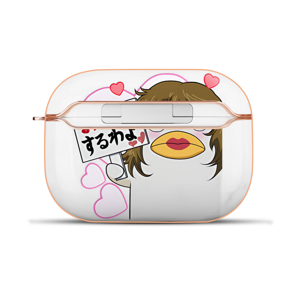 （画像用） ぎんたま 坂田銀時（さかたぎんとき） 神楽 志村新八（しむら しんぱち） GINTAMA Sakata Gintoki Kagura Shimura Shinpachi 【AirPods Pro用】ハードシェル保護ケース｜耐衝撃・防指紋・カラビナ付き商品仕様