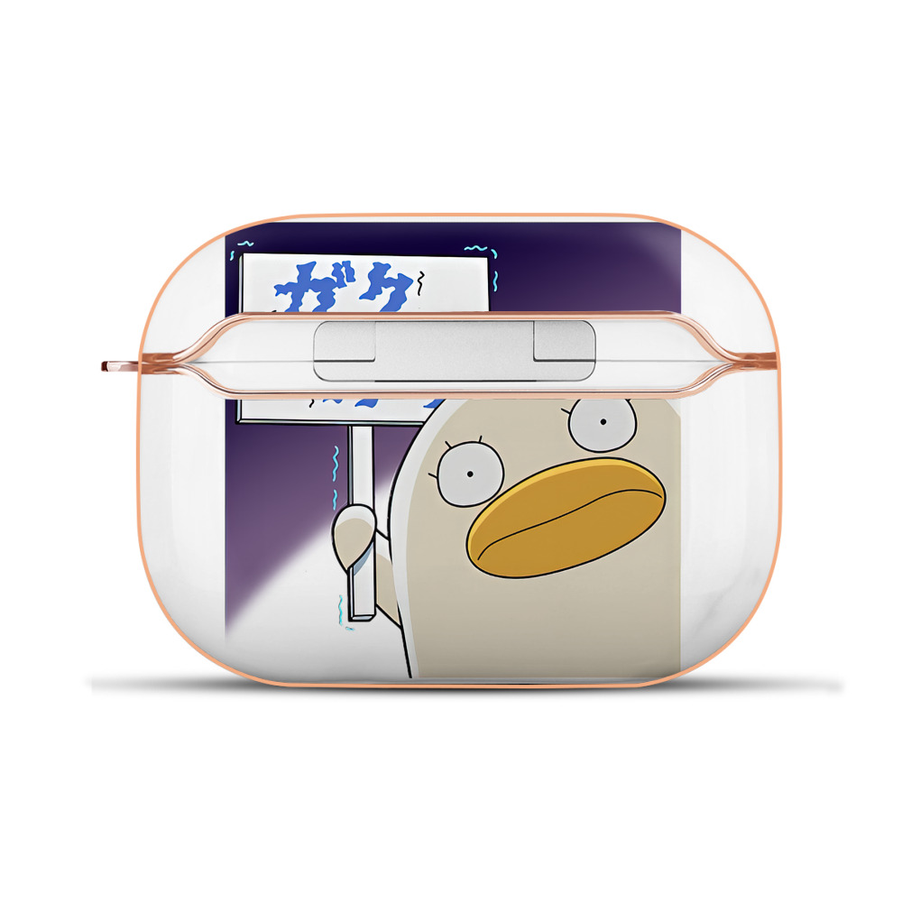 （画像用） ぎんたま 坂田銀時（さかたぎんとき） 神楽 志村新八（しむら しんぱち） GINTAMA Sakata Gintoki Kagura Shimura Shinpachi 【AirPods Pro用】ハードシェル保護ケース｜耐衝撃・防指紋・カラビナ付き商品仕様
