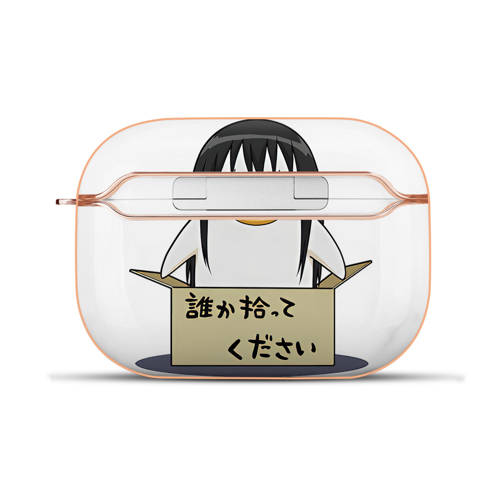 （画像用） ぎんたま 坂田銀時（さかたぎんとき） 神楽 志村新八（しむら しんぱち） GINTAMA Sakata Gintoki Kagura Shimura Shinpachi 【AirPods Pro用】ハードシェル保護ケース｜耐衝撃・防指紋・カラビナ付き商品仕様