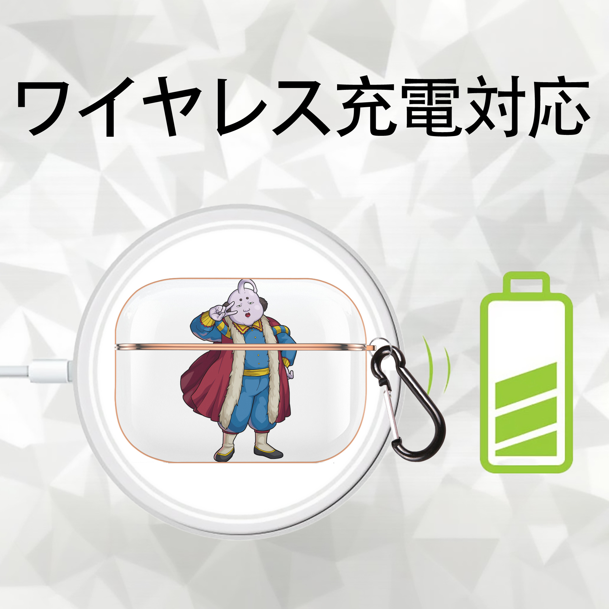 ぎんたま 坂田銀時（さかたぎんとき） 神楽 志村新八（しむら しんぱち） GINTAMA Sakata Gintoki Kagura Shimura Shinpachi 【AirPods Pro用】ハードシェル保護ケース｜耐衝撃・防指紋・カラビナ付き商品仕様
